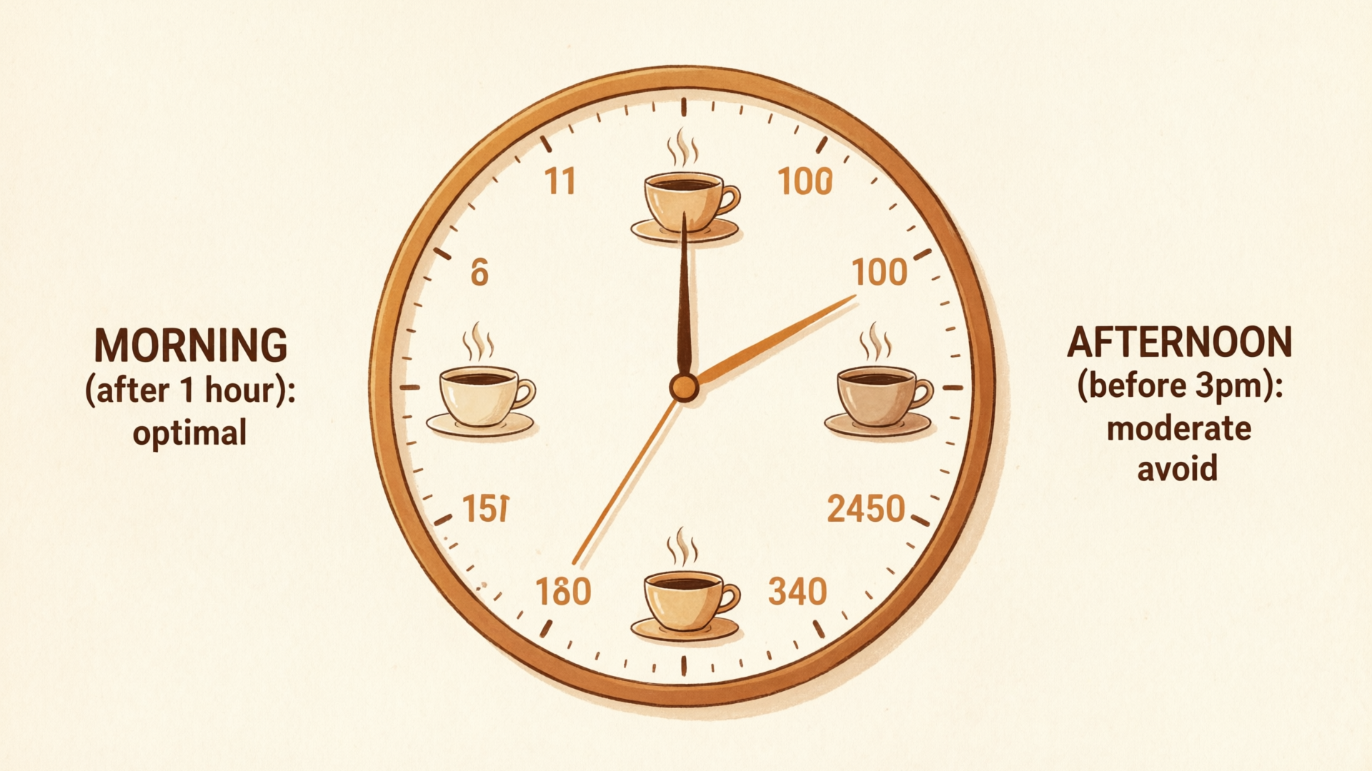 咖啡饮用时间线