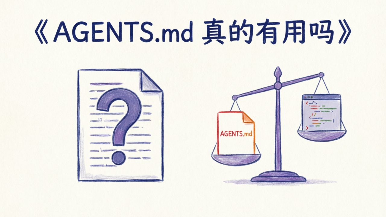 AGENTS.md 真的有用吗？ETH Zurich 的研究给了我们一记耳光