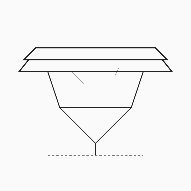 倒置的金字塔——华丽的上层建筑摇摇欲坠