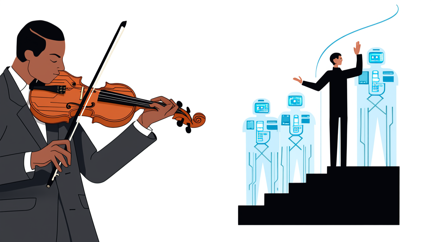 从演奏者到指挥者的转变